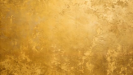 Golden Grunge Wall Texture &ndash; Elegant Abstract Background