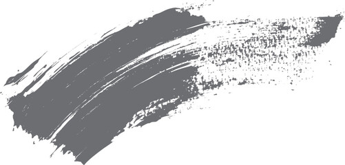 Bold paint stroke with grunge texture style. Dry brush ink design for overlay use. Perfect for poster, branding and abstract art.