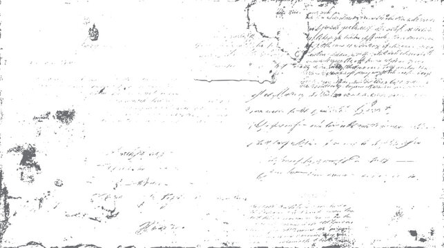 Antique calligraphy grunge texture background. Handwritten letter overlay for visuals. Great for aged design and retro elements.