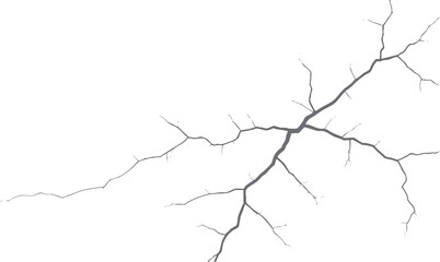 Cracked ground texture with grunge feel. Abstract broken surface for overlay art. Ideal for old, rustic and natural backgrounds.