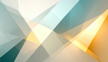 Blue geometric 3D glass abstract background for business finance and design concept illustration with chart diagram icons