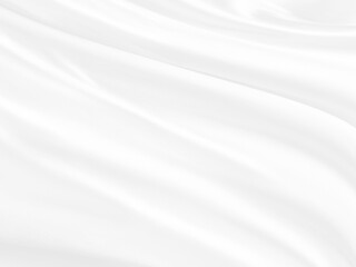 Fototapeta premium soft fabric white abstract smooth curve shape elegrance decorative fashion textile background