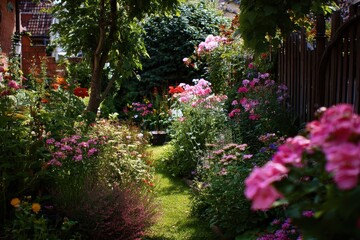 the splendid vibrant summer at my house