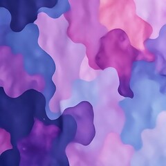 Colorful Abstract Cloud Pattern
