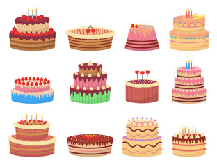 Png festive cupcake birthday card with cartoon vector dessert candle pink elegant sweet modern love celebration greeting food

