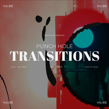 Punch Hole Transitions / Square / Part 02
