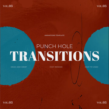 Punch Hole Transitions / Square / Part 03