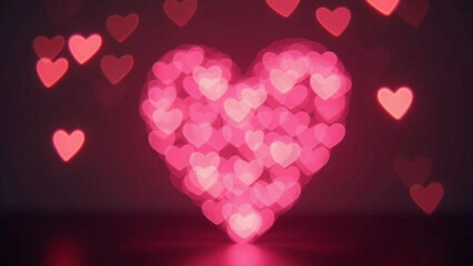Heart-shaped bokeh