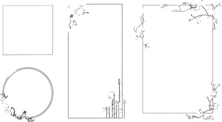 Elegant Swan Silhouette bird water bird