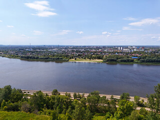 View of the Oka River