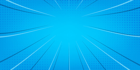 Obraz premium Pop art comic book cartoon magazine cover. Vector halftone illustration. Vintage background for comic superhero text, speech bubble, message.