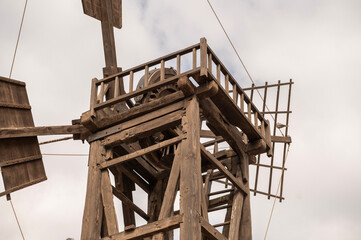 Molina Juan Morera en el centro de Corralejo, Fuerteventura