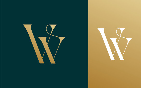 Initial letter VV logo design vector illustration for couple, wedding, and business