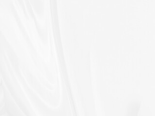 Clean abstract fashion woven beautiful soft fabric smooth curve shape decorative textile white background