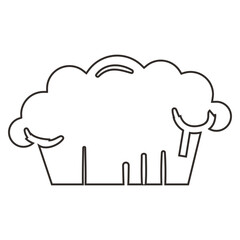 Cupcake icon Line_1