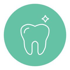 Clean Tooth Icon