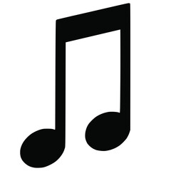 Beamed Eighth Notes Icon