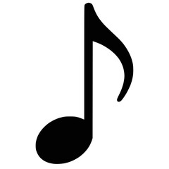Eighth Note with Flag Icon