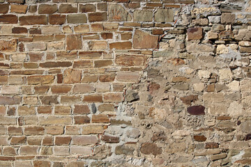 Old antique wall background