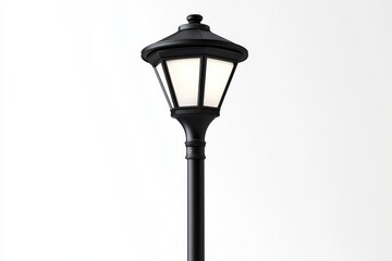 Desk Lamp Turned On at Night