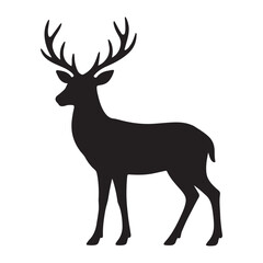 Obraz premium Bear Silhouette Vector Illustration for Wildlife Designs Nature Graphics 