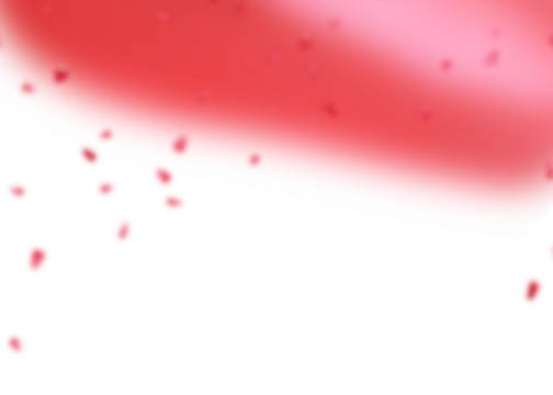 red hearts falling