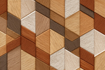 A Pattern of asymmetrical shape cloth layer geometry tile texture