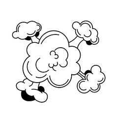 vector doodle bomb effect