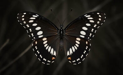 black butterfly wing