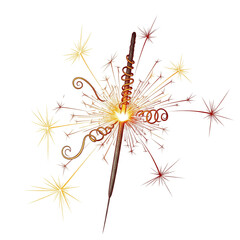 Blooming Firework Petals Line Art &mdash; Minimalist Burst on White Background