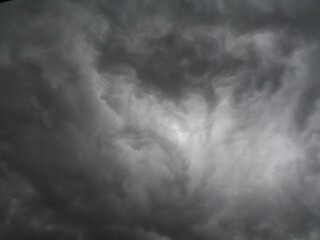 cloudy clouds that will rain and storm