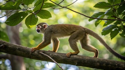 Obraz premium Monkey, sharp and realistic, Photo, Natural light
