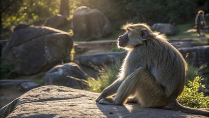 Obraz premium Monkey, sharp and realistic, Photo, Natural light