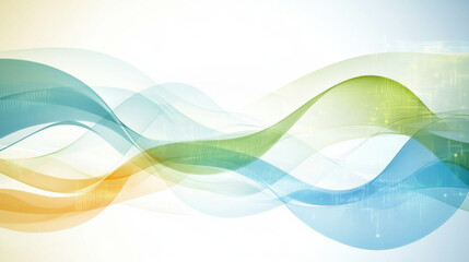 Abstract fluid waves in pastel colors, suitable for background use