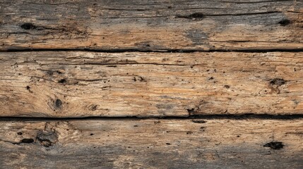 Obraz premium Weathered Rustic Wood Texture Background Brown Grey Wooden Planks Ideal for Vintage Designs and Natural Textures