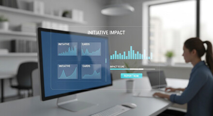 Initiative Impact Dashboard – Research Office – JPG Clipart Single

