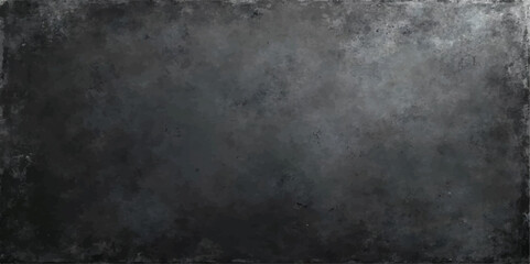 Obraz premium Dark, smoky grunge wall texture with a misty, moonlit sky