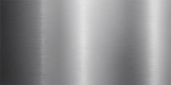 Brushed metallic grey steel surface with a textured silver pattern, ideal as a light aluminium or stainless wall backdrop
