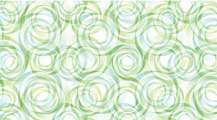 seamless pattern with green leaves