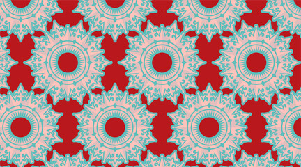 vector seamless pattern with birds