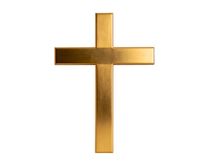 A luminous golden cross, meticulously detailed, serves as a profound emblem of spiritual significance.
