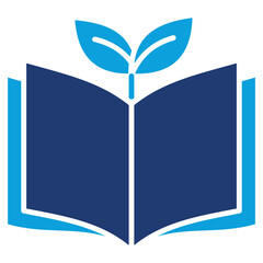 Education Flat Blue Icon