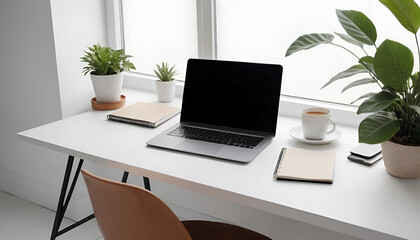 Minimalist Office Desk Setup