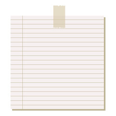 Set of Various Paper Stickers For Notes