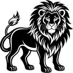lion head vector