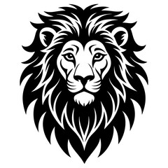 lion head vector
