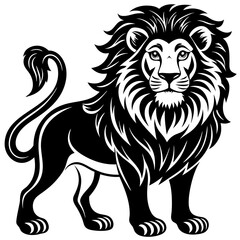 lion head vector