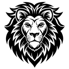 Obraz premium lion head vector