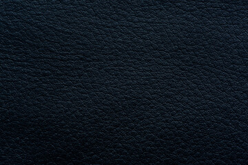 Close-up macro of black synthetic leather texture,black leather texture background, faux leather...