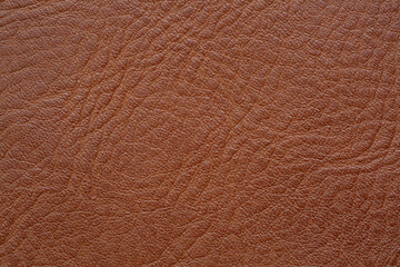 Macro brown synthetic leather,High Resolution Seamless Brown Eco Leather Crumpled Grunge Texture ,Orange Brown imitation leather.